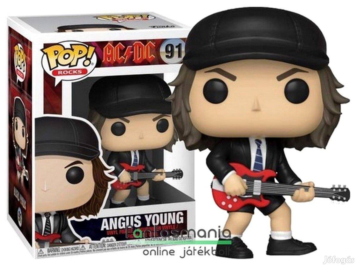 10cmes Funko POP 91 Acdc / AC/DC Angus Young figura