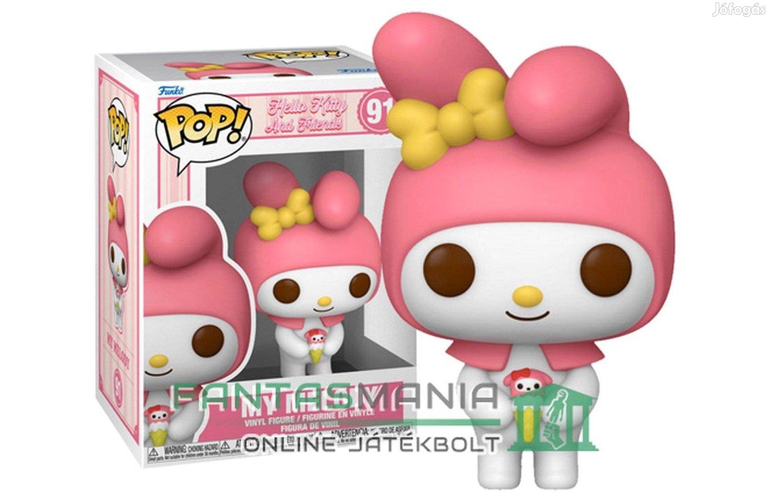 10cmes Funko POP 91 Hello Kitty and Friends Saniro figura - Melody