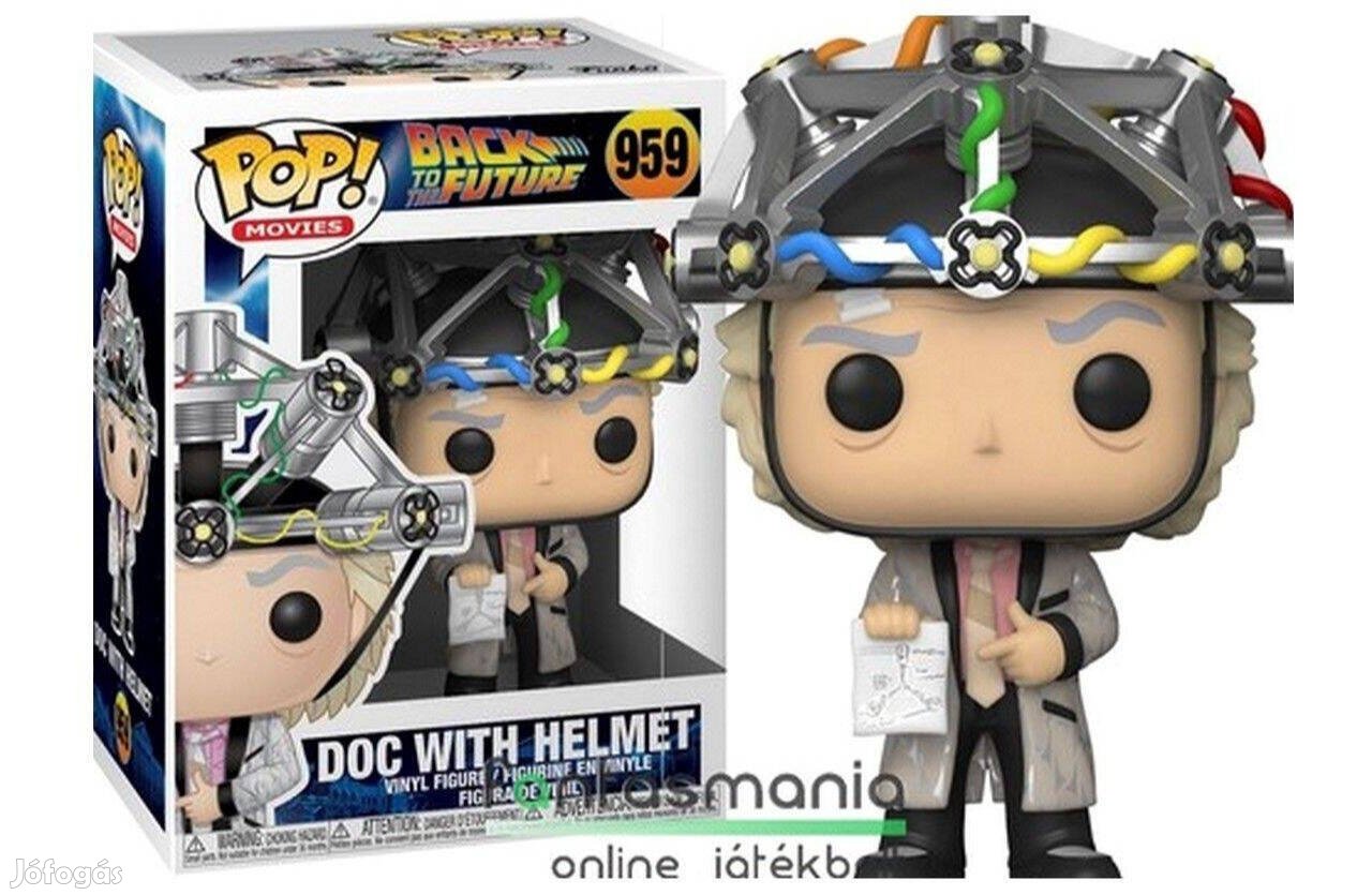 10cmes Funko POP 959 Back to the Future Doc Emmett Brown figura
