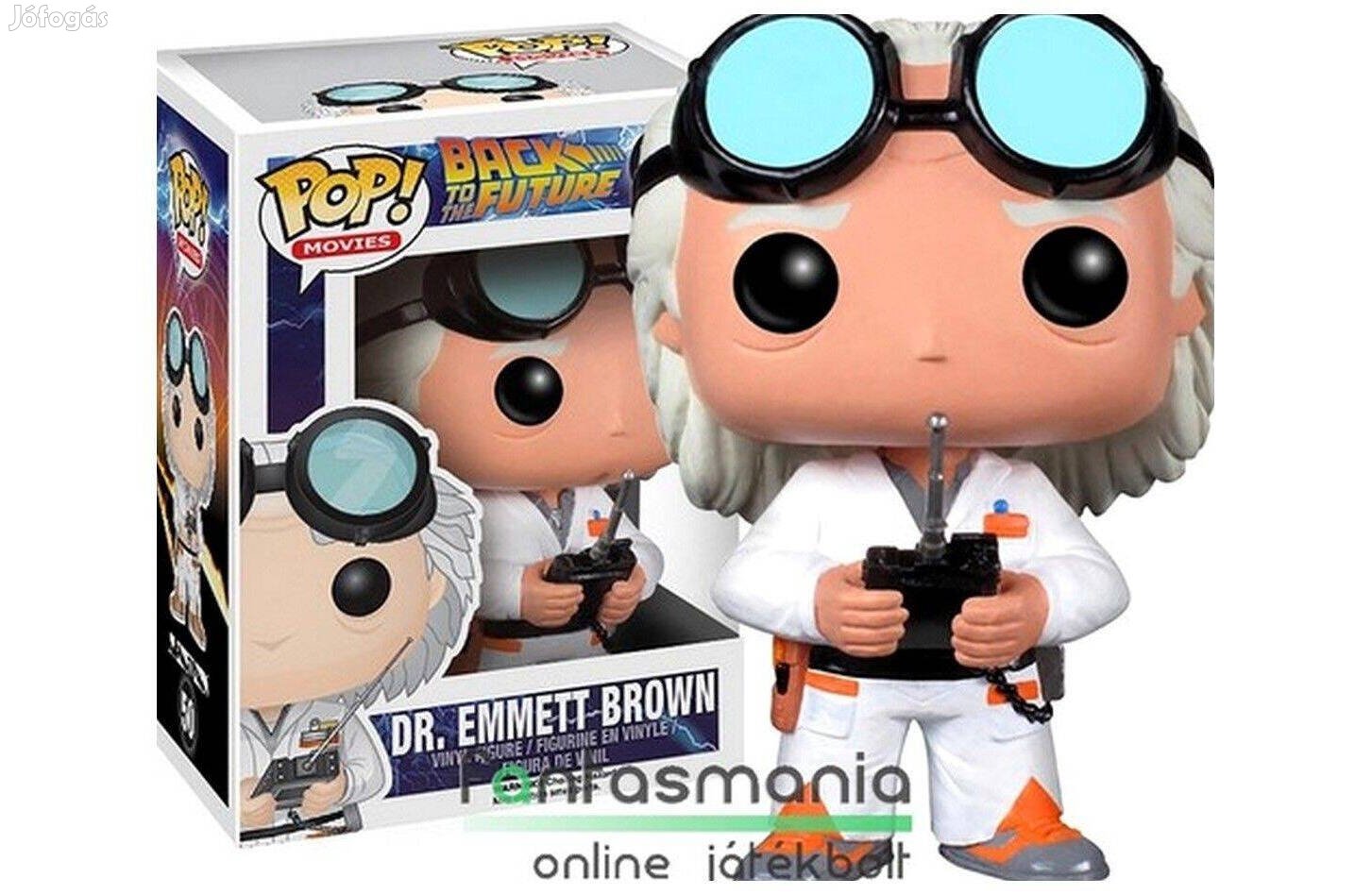 10cmes Funko POP figura Back to the Future Marty Doc Emmet Brown