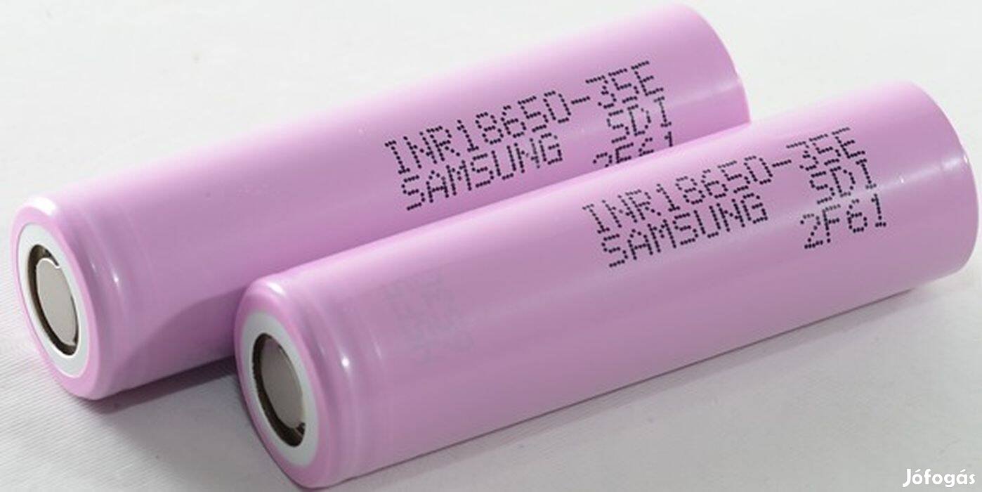 10db 18650 Litium akku bontott tesztelt akkuk 3000-3200 maH