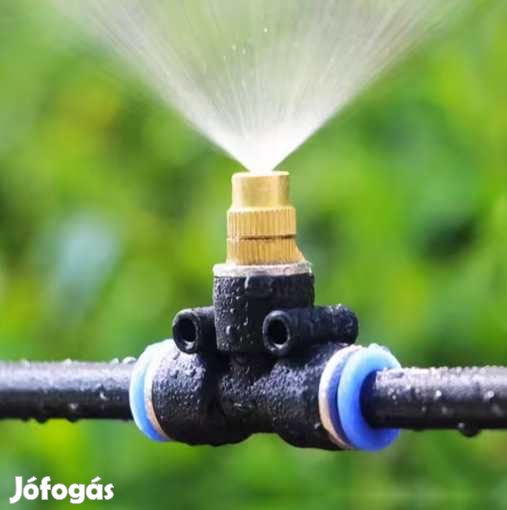 10db 8mm-es szórófej T-elosztóval 12-8-12mm 5923