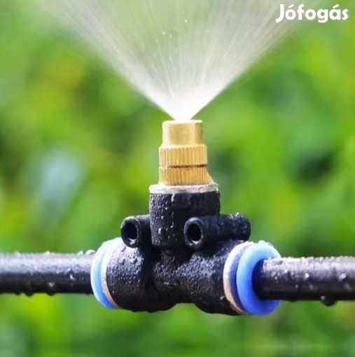 10db 8mm-es szórófej T-elosztóval 8-8-8mm  (5870)