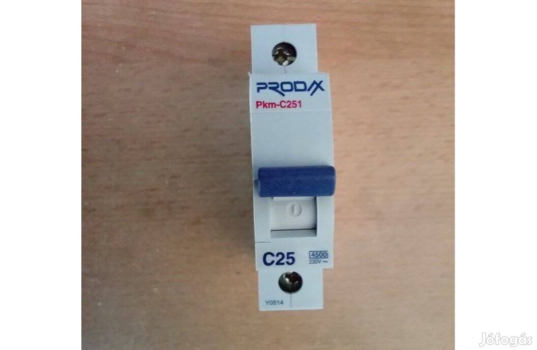 10db Prodax C25A-os kismegszakító