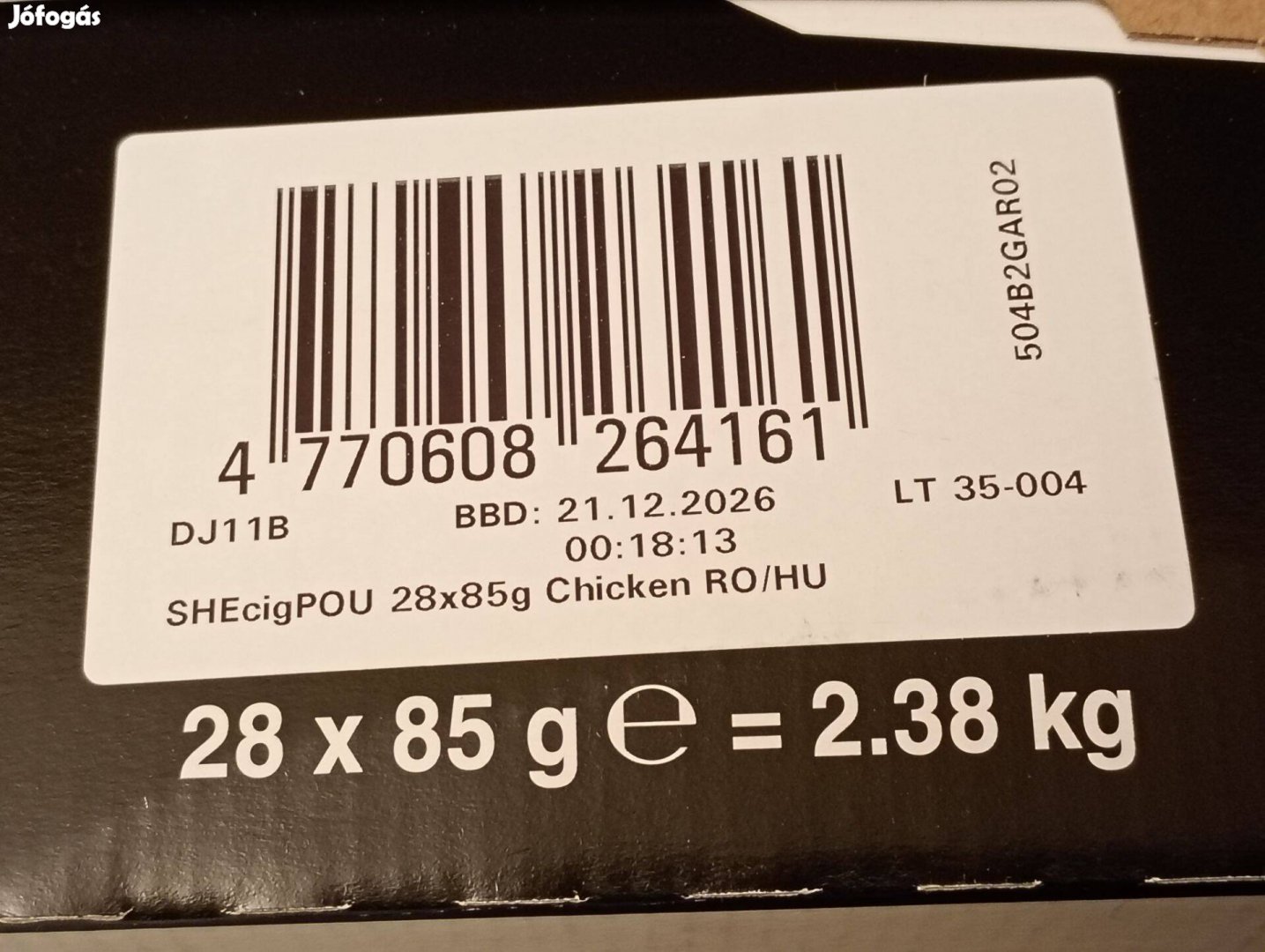 10db Sheba Select Slices nedves macskatáp. 85grdb 2000ft
