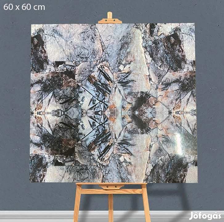 10db. 3D Márványhatású Öntapadós fali Csempe BM17 60x60cm (5738)