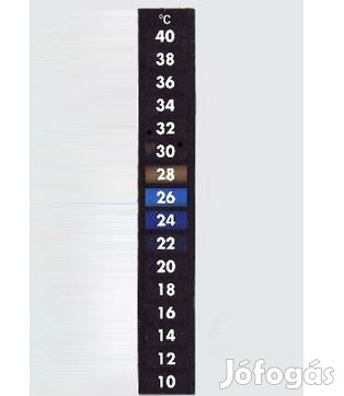 10db. Hőmérő matrica 10-40°C-ig Wellbom (6060)