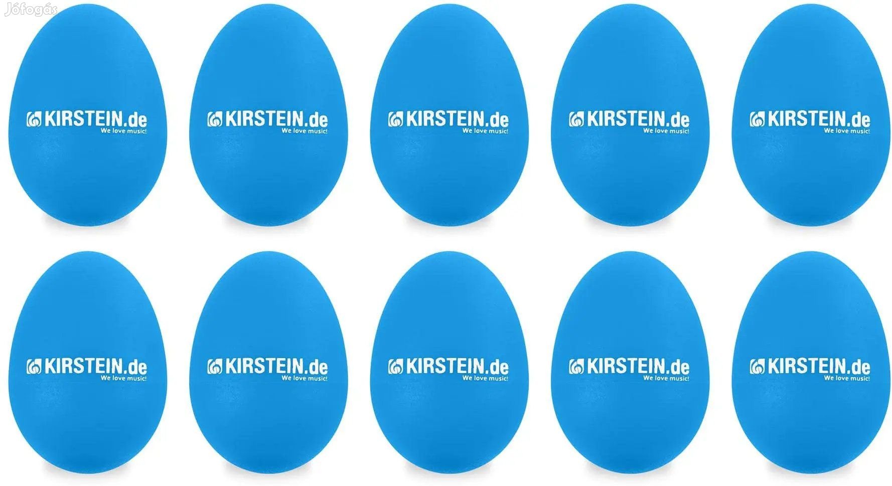 10x Kirstein ES-10B Tojás Shaker Kék, Közepes Készlet