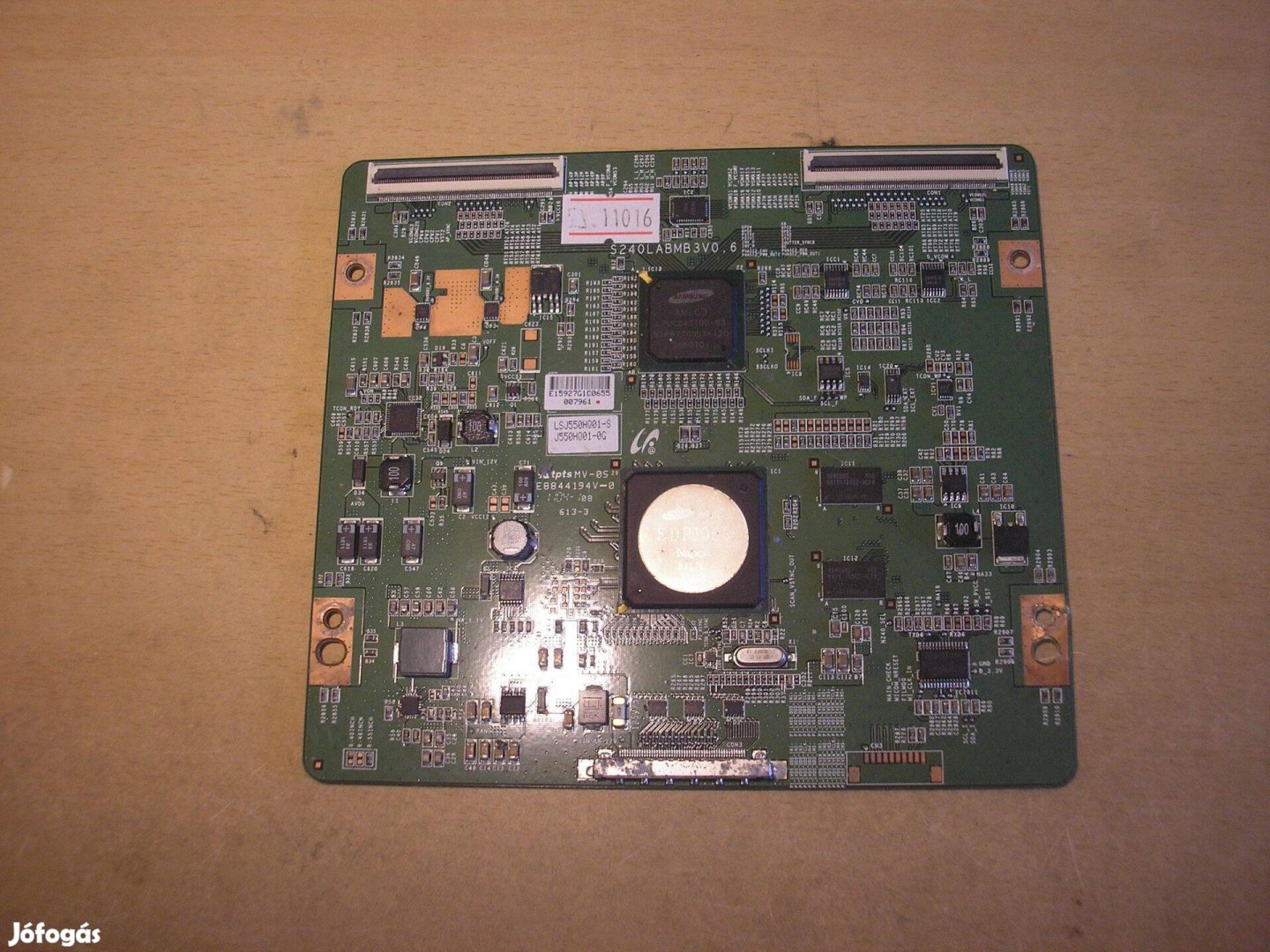 11016 Samsung UE55D7000 T-CON S240Labmb3V0.6 Lsj550HQ01-S
