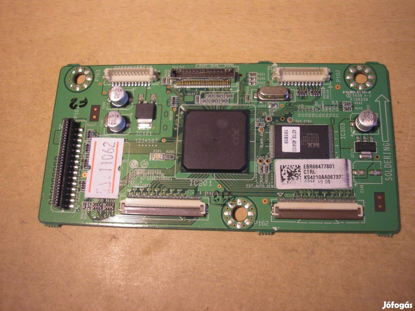 11062 LG 42PG3000 control 42T1S_CTRL EAX62106001 REV A EBR66477801