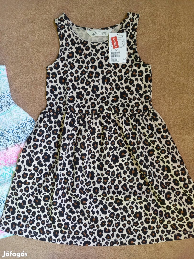 110 116-os kislány ruha új címkés H&M 