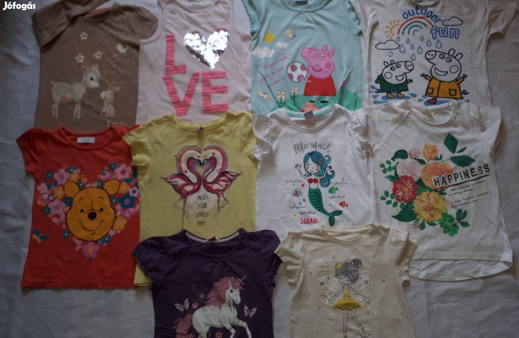 110-es 116-os kislány pólók felsők 110 116 Disney Zara Desigual Next