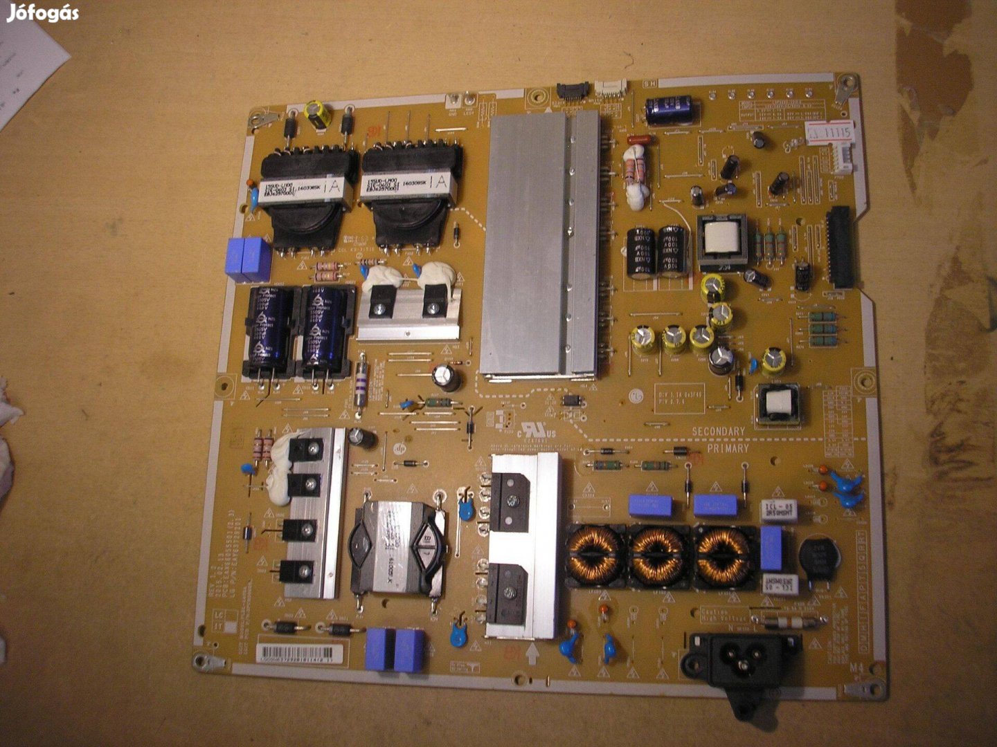 11115 LG 60UF7700 tápegység REV 1.2 EAX66055501 2.3