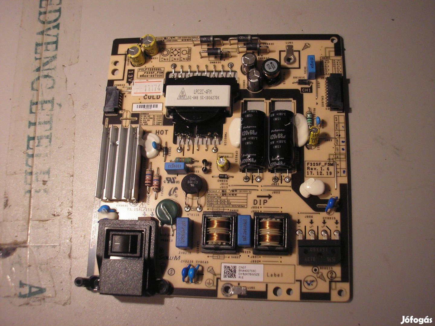 11174 Samsung LH32DCE tápegység BN44-00733C F32SF_FSM REV1.4 Pslf720S0