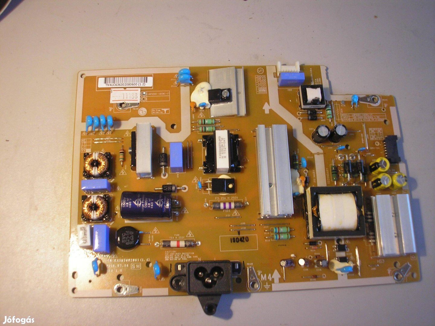 11188 LG 32SE3KE-B tápegység Lgp32DI-16CH1-IT Eay63630208 EAX67082001