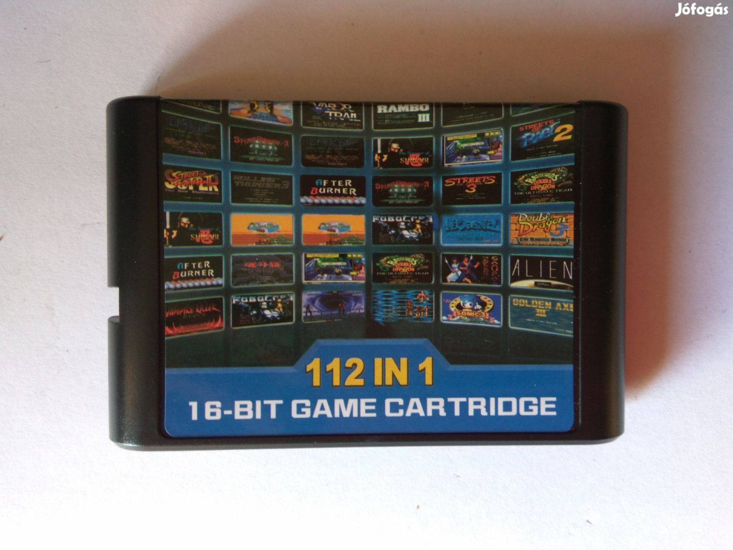 112 játék egy kártyán Sega Megadrive Genesis 16 bit játék Mortal 3 stb