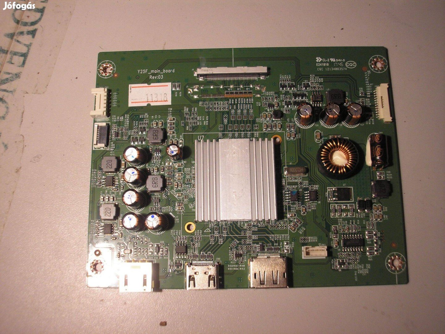 11318 Lenovo Legion 25f-10 scaler mainboard Y25F_main_board Rev:03