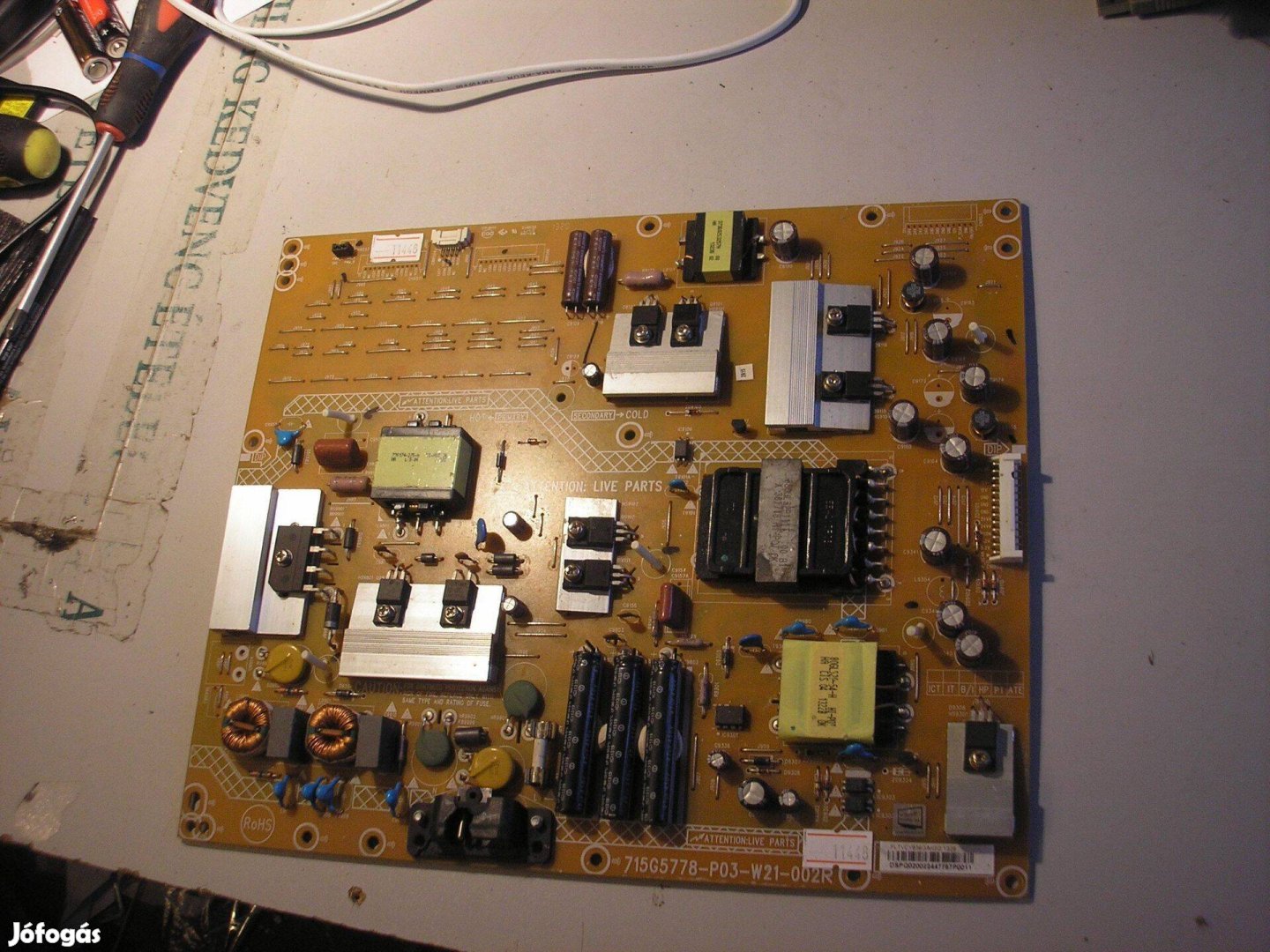 11448 Philips 4 47PFL5038T tápegység 715G5778-P03-W21-002R Pltvcy836GA
