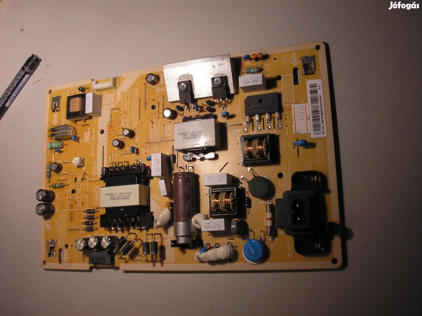 11510 Samsung UE40M5002AK tápegység BN44-00852F REV 1.1