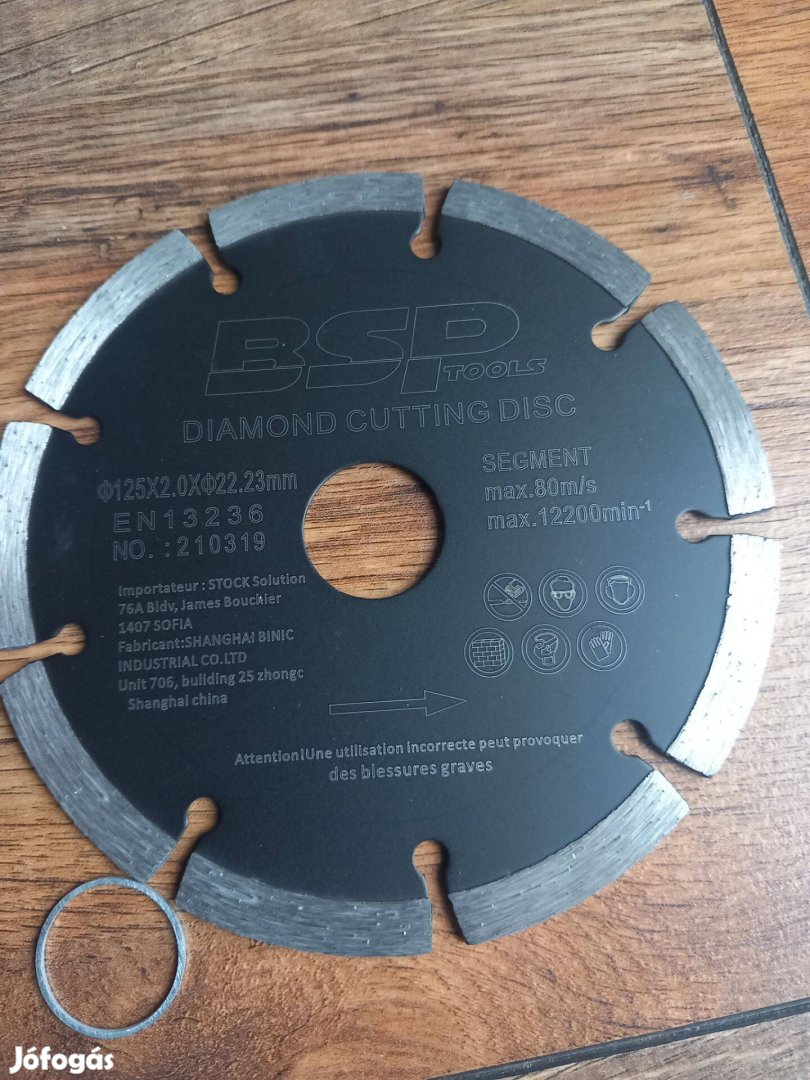 115-125mm Szegmentált Gyémánt Vágótárcsa