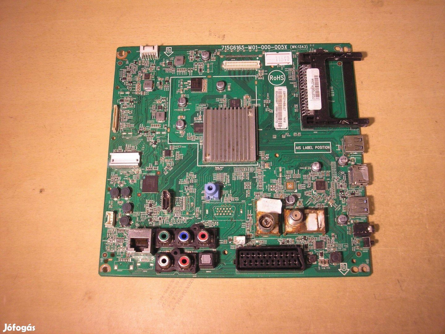 11640 Philips 40PFK4509 mainboard 715G6165-M01-000-005X 703Tqepl044