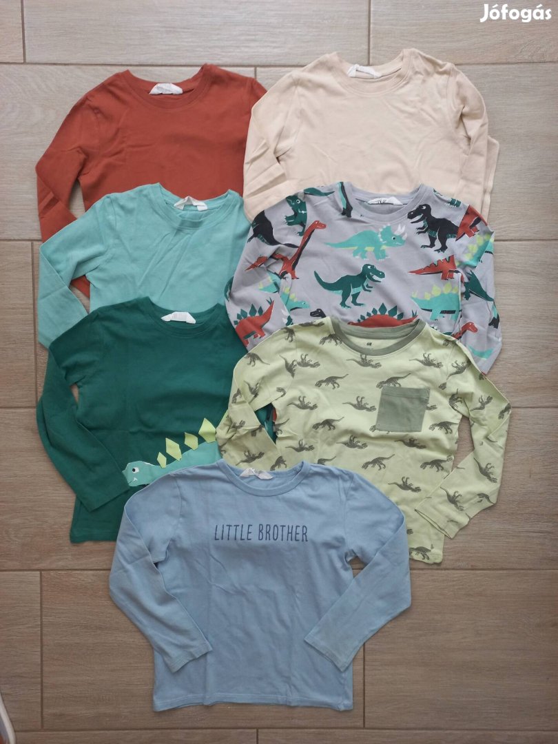 116 - 122-es H&M hosszú ujjú felső csomag 122 (122/128)