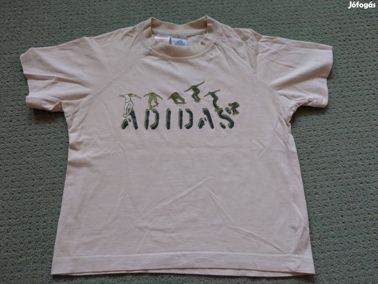 116 -os rövid ujjú póló felső Adidas 6 évesre, 2XS méret