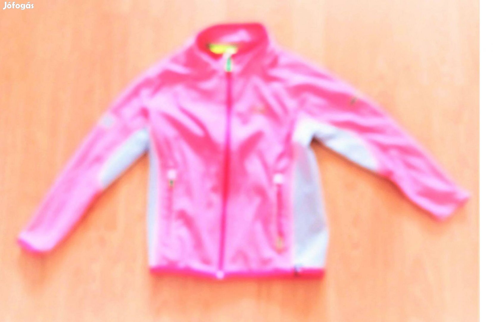 116 cuki Regatta rózsaszín zipzáras kardigán pulóver pulcsi