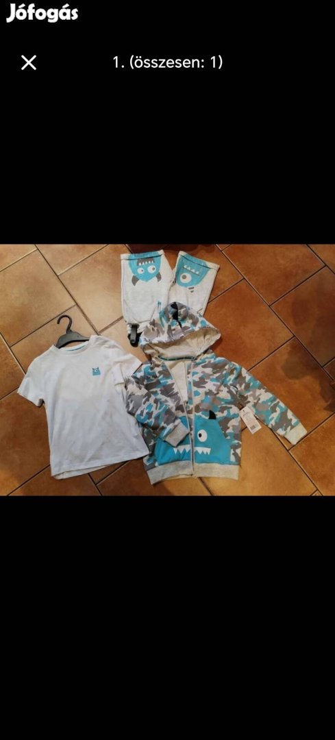 116-os Új fiú tavaszi szett