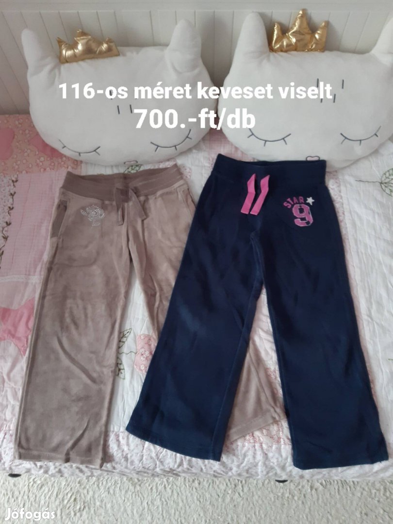 116-os kislány ruha csomag 