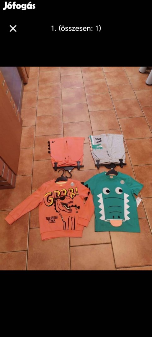 116-os új fiú szettek 2gr