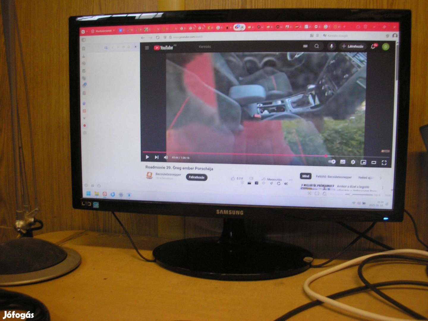 11792 Samsung Syncmaster S22B300 monitor 22" fullhd 1920x1080 HDMI VGA
