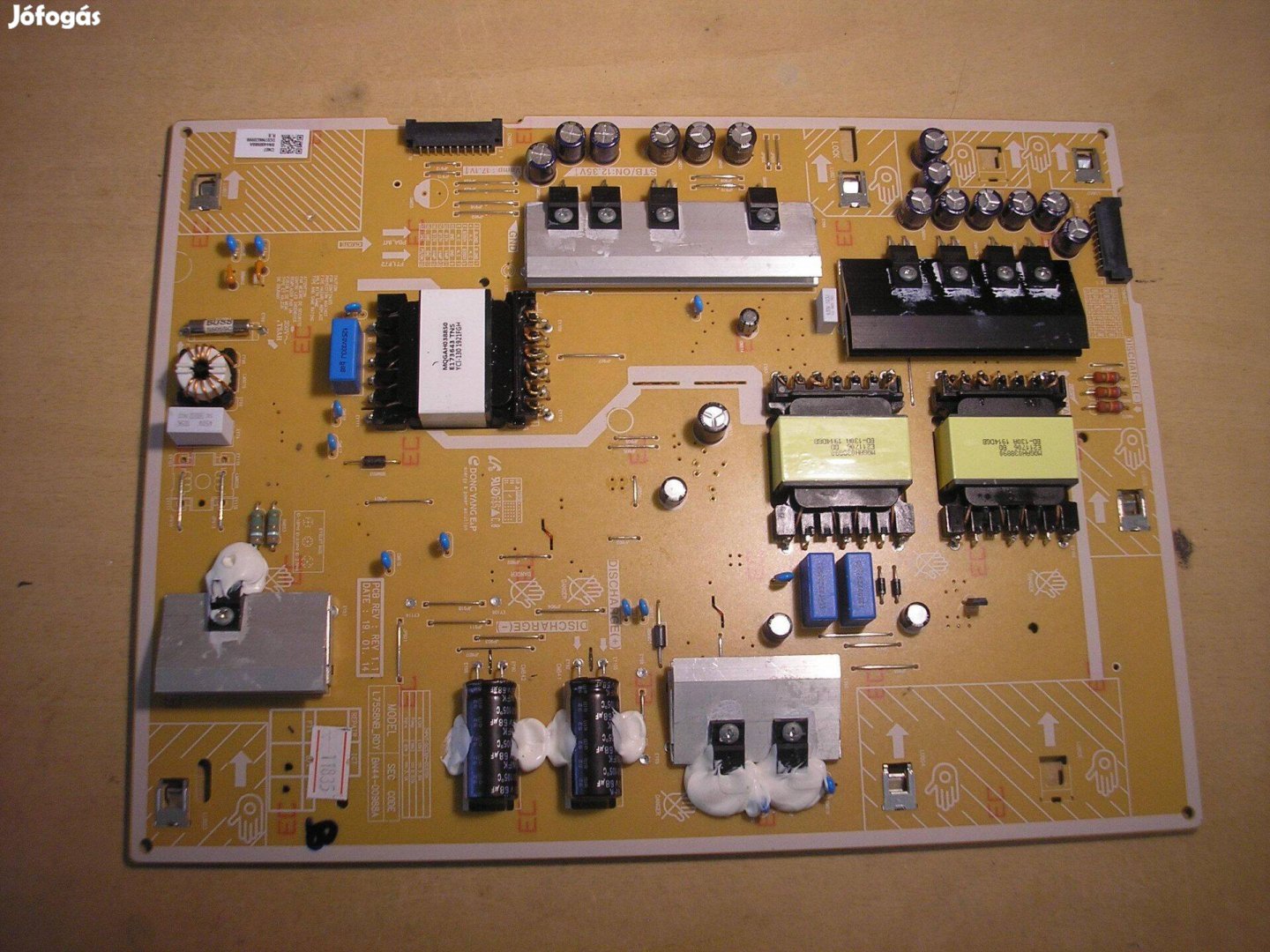 11835 Samsung QE75Q85RAT tápegység BN44-00988A L75S8NB_RDY
