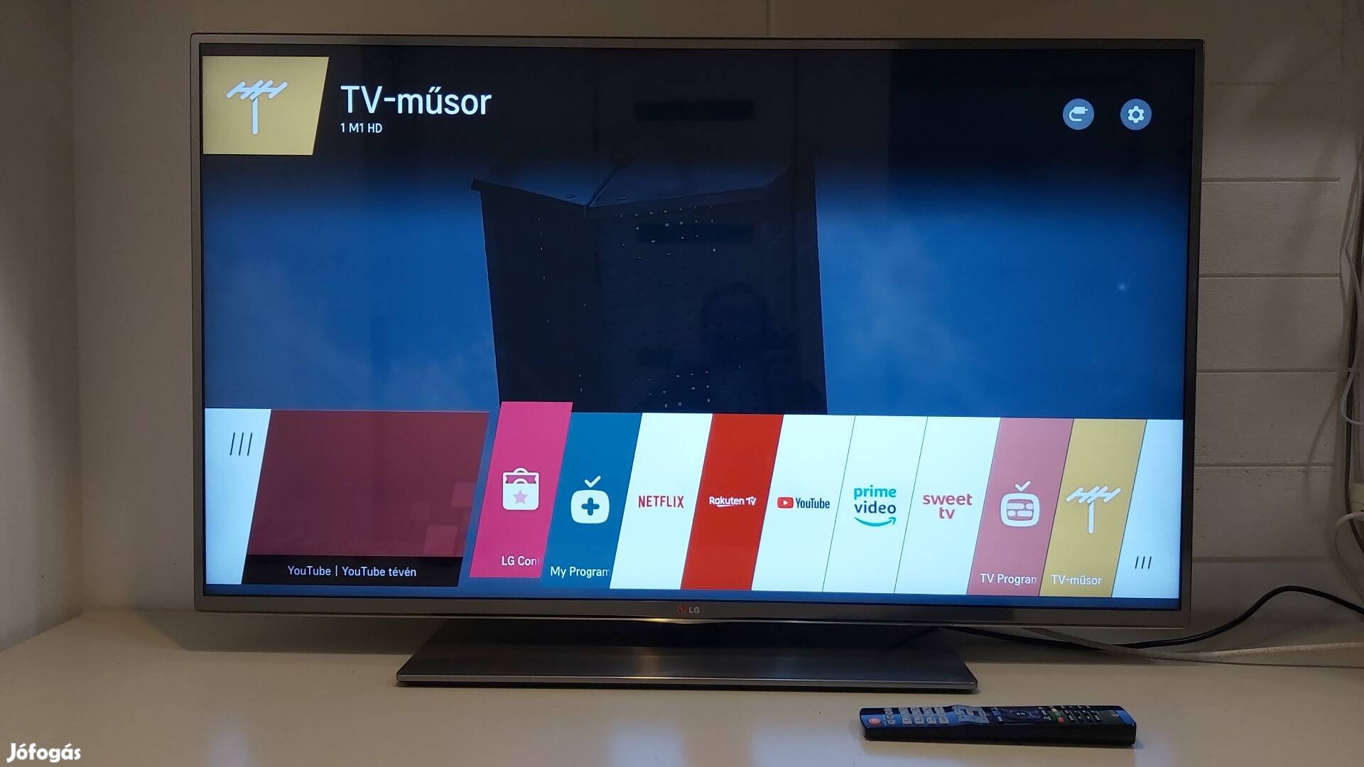 119cm-eswifis,smart,full-HD LG LED tv hibátlan állapotban eladó