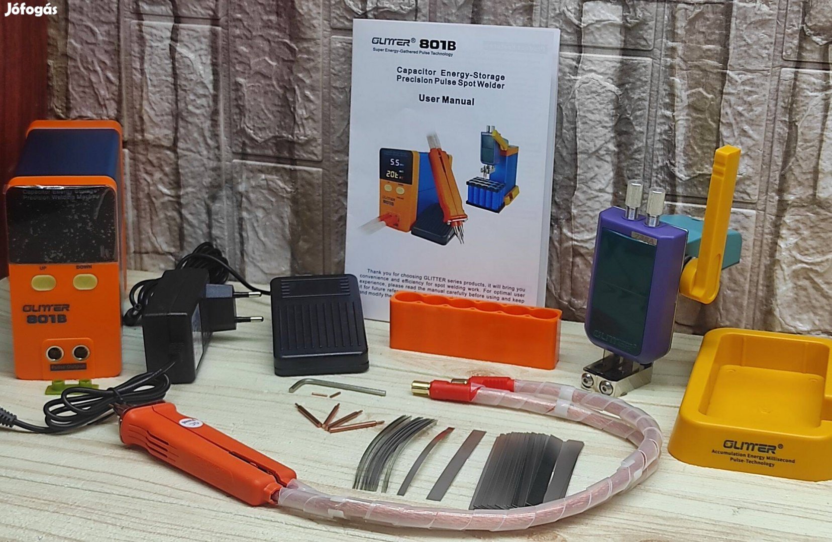 11.6KW 801B Glitter kondenzátoros hegesztő impulzus és áram