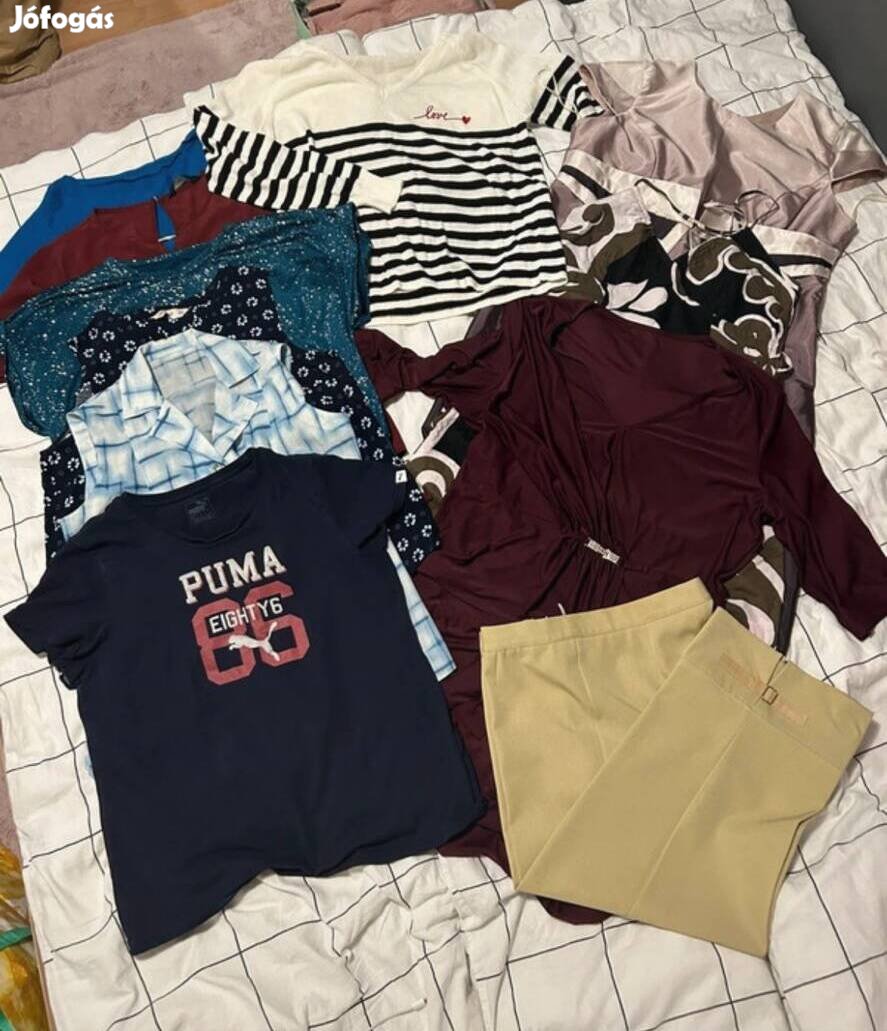 11 darabos női, tavaszinyári ruhacsomag, XL méret