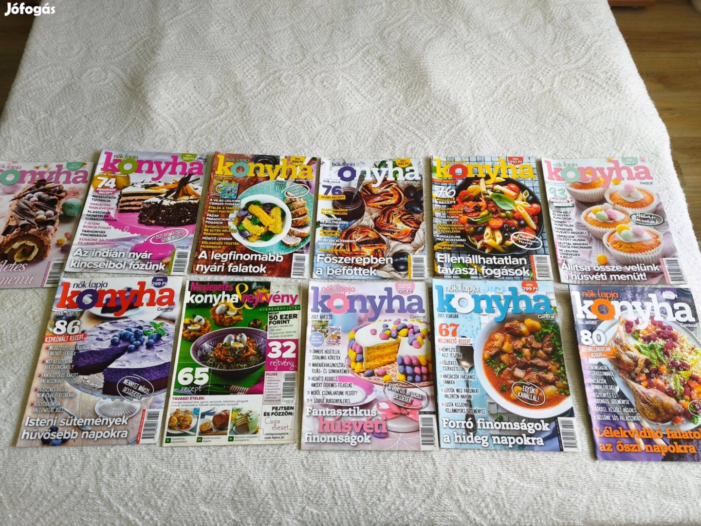 11 db Nők Lapja konyha újság