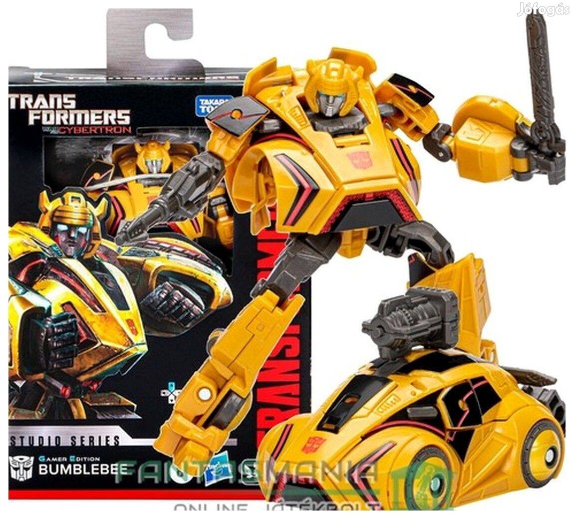 11cm Transformers figura Bumblebee Űrdongó Gamer Edition Deluxe széria