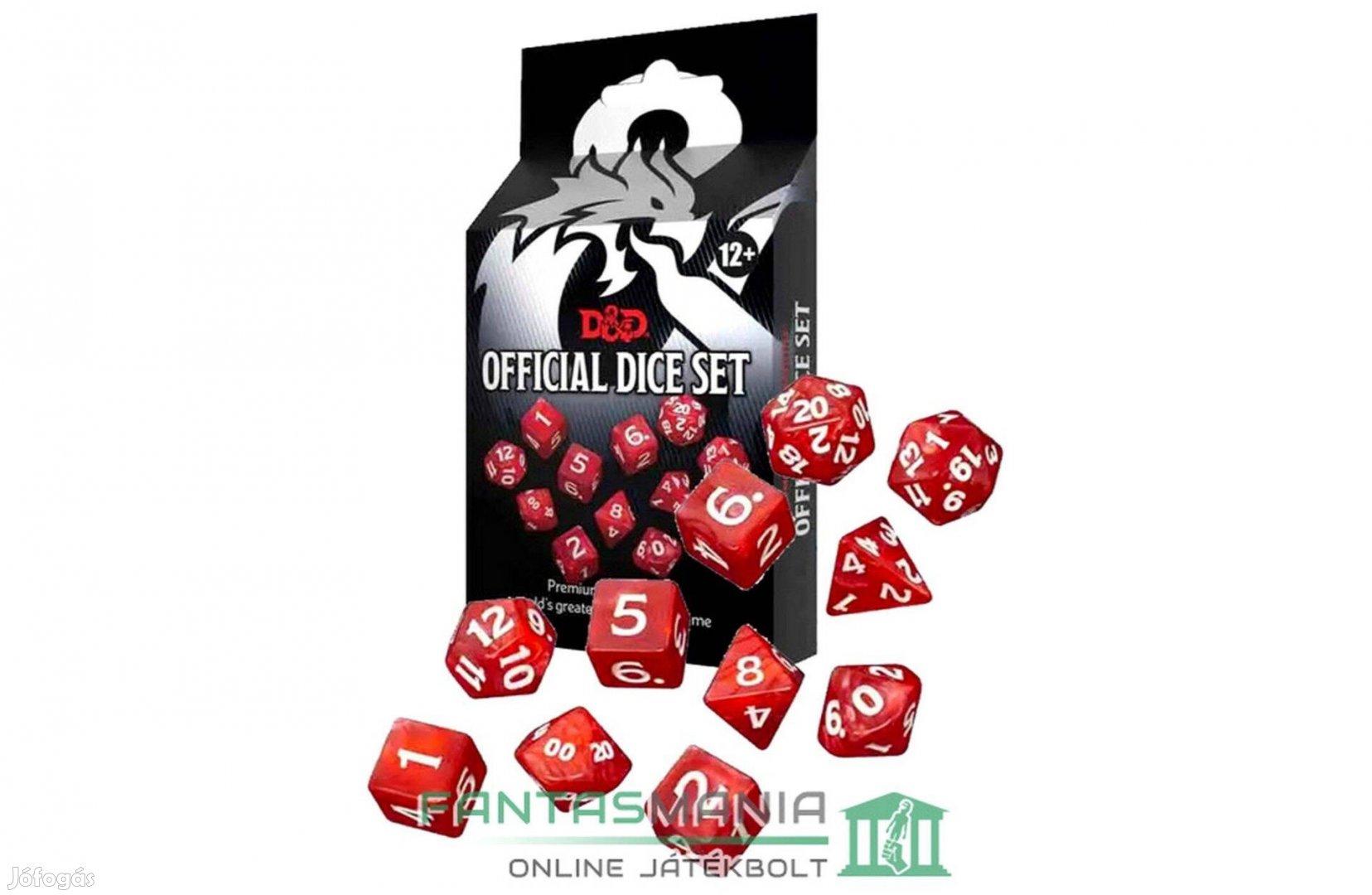 11db Dobókocka szett szerepjáték hivatalos Dungeons and