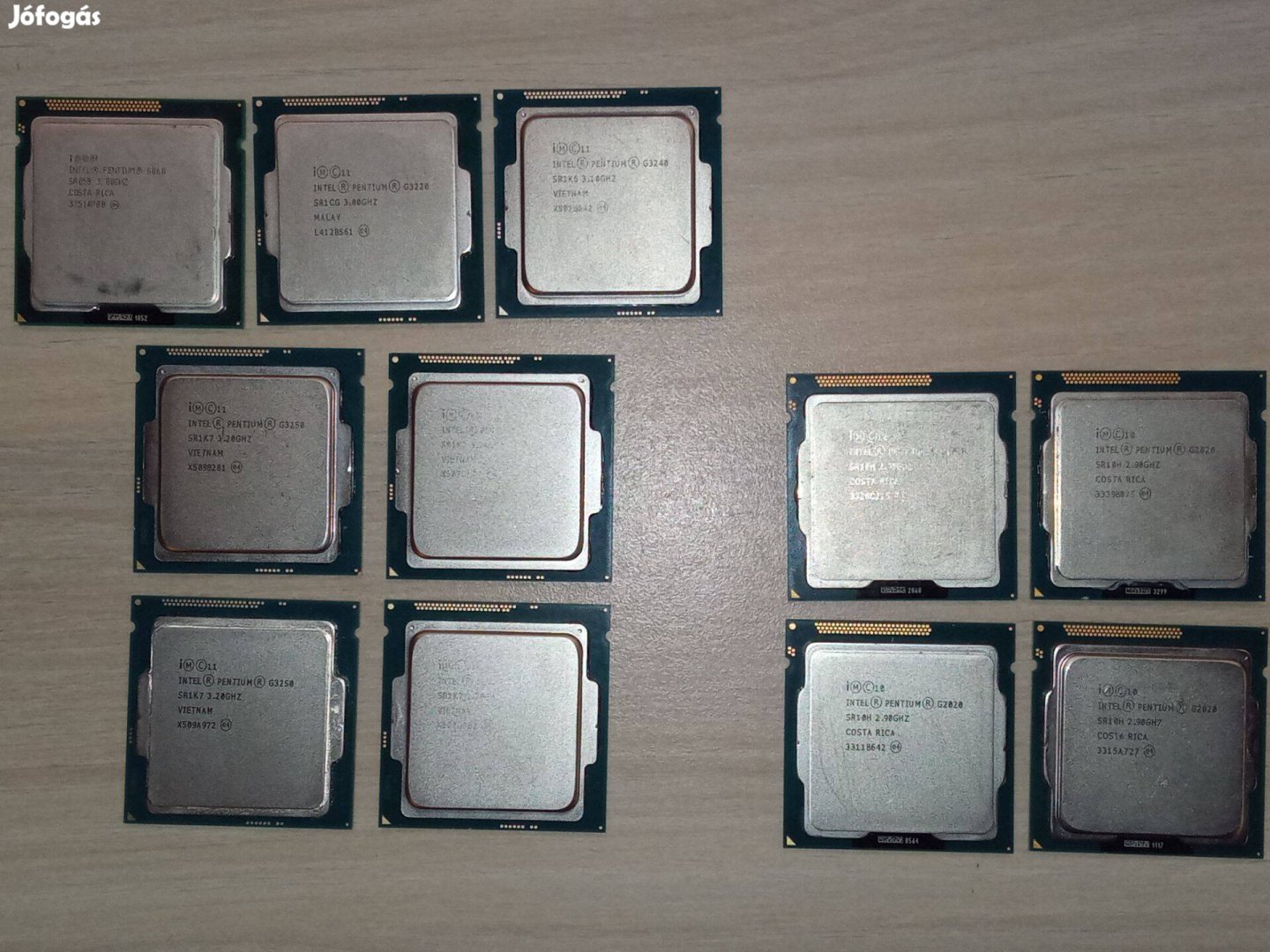 11db Intel Pentium Gold processzor