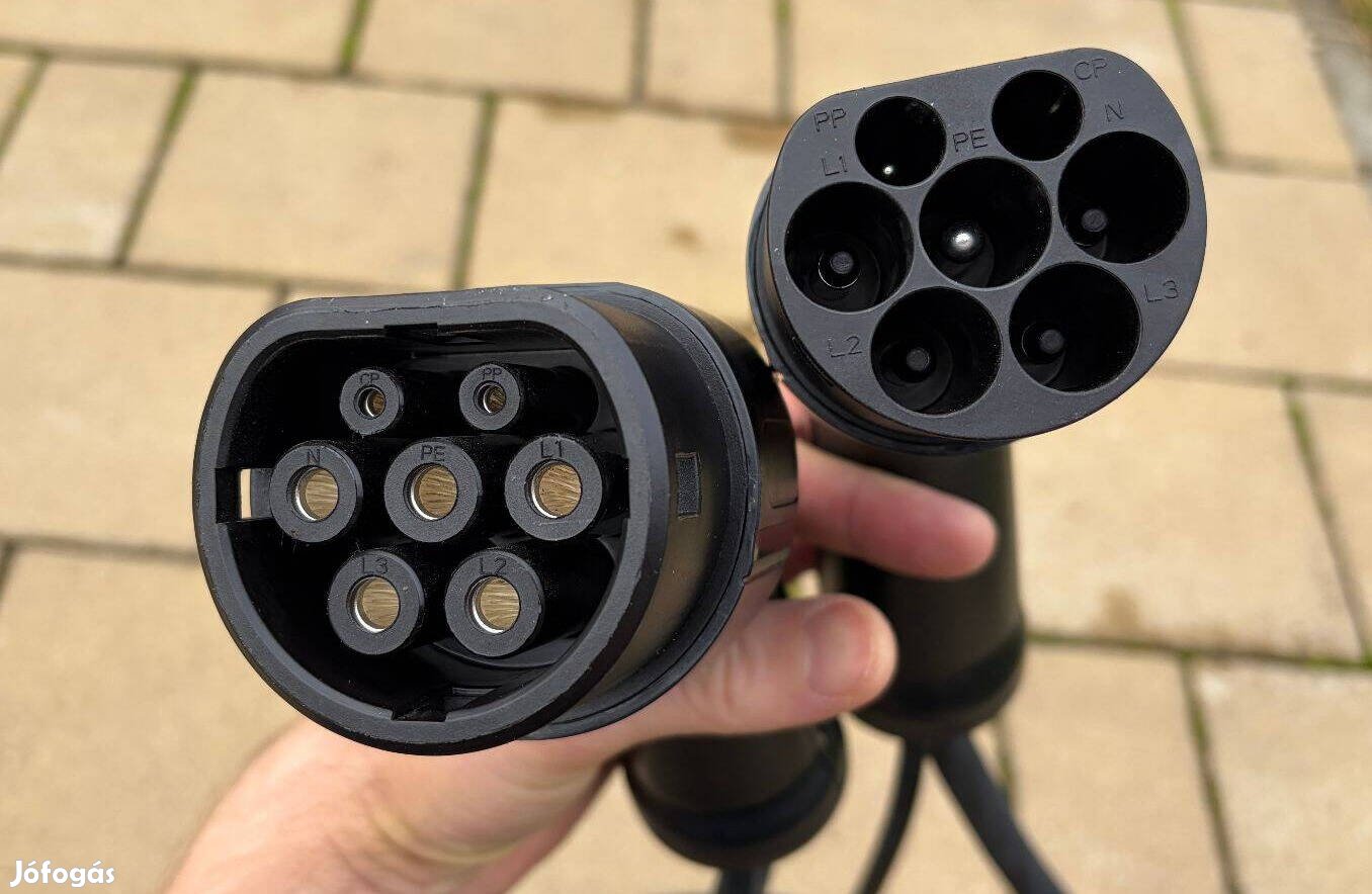 11kW 3x16A 5m Type2-Type2 töltőkábel