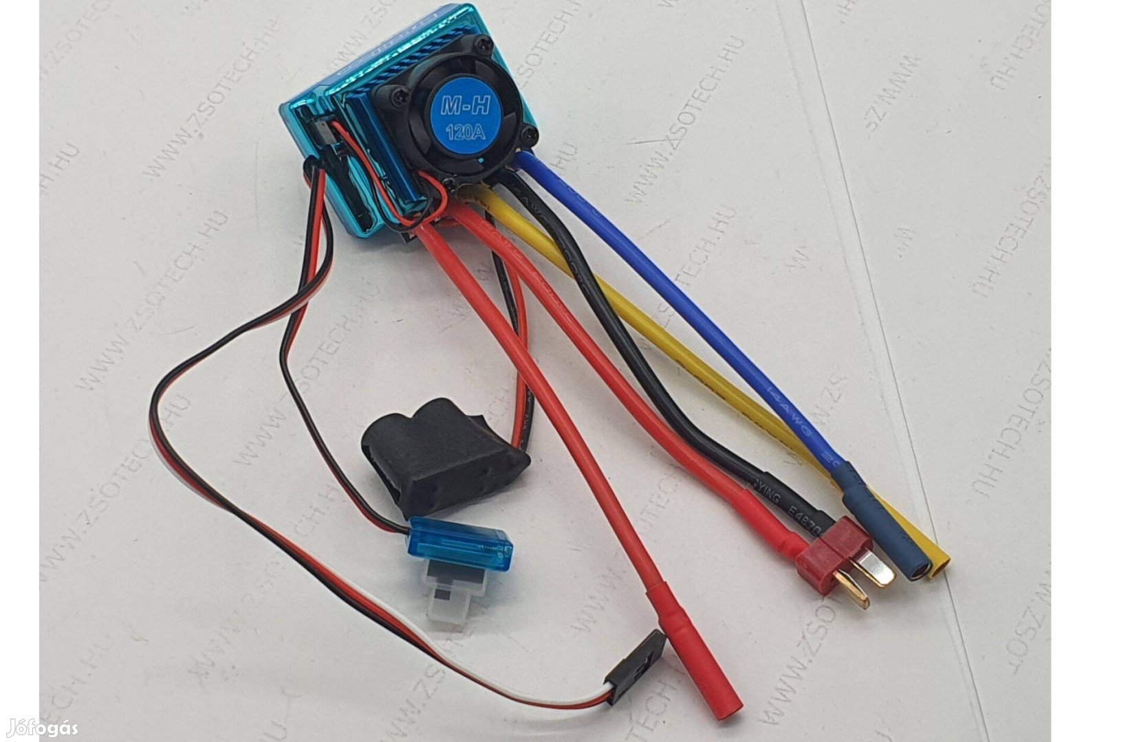 120A Brushless ESC kefe nélküli motor szabályzó RC autó hajó