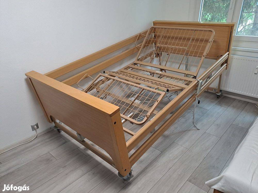 120 cm széles Burmeier elektromos betegágy beteg kórházi ápolási ágy
