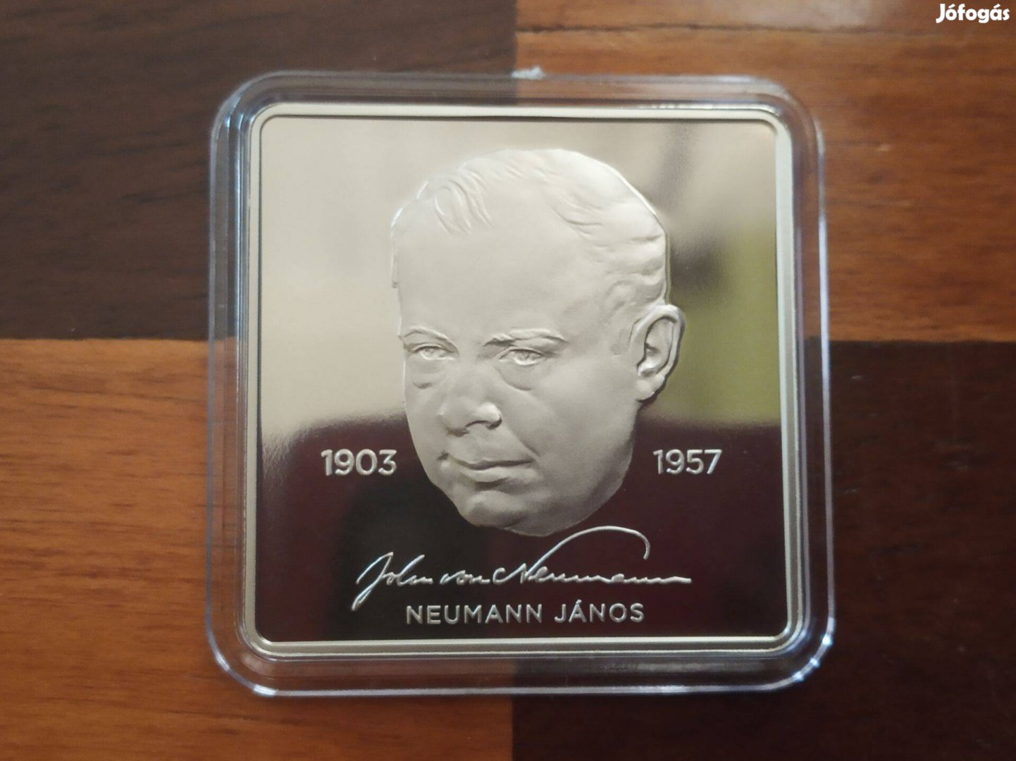 120 éve született Neumann János 3000 ft színesfém érme 2023