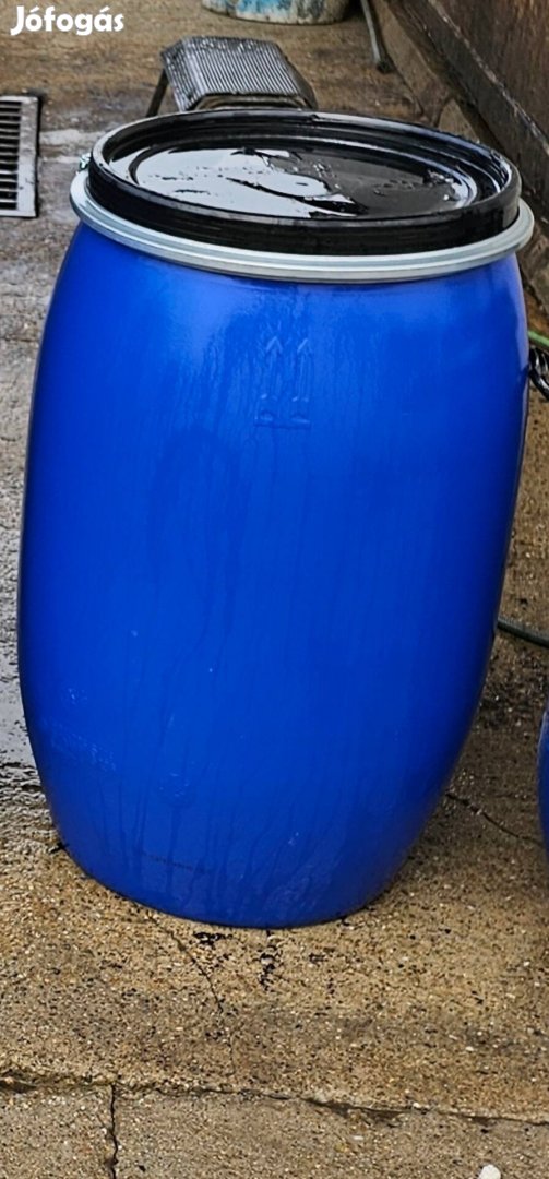 120 literes vastagfalú hordó