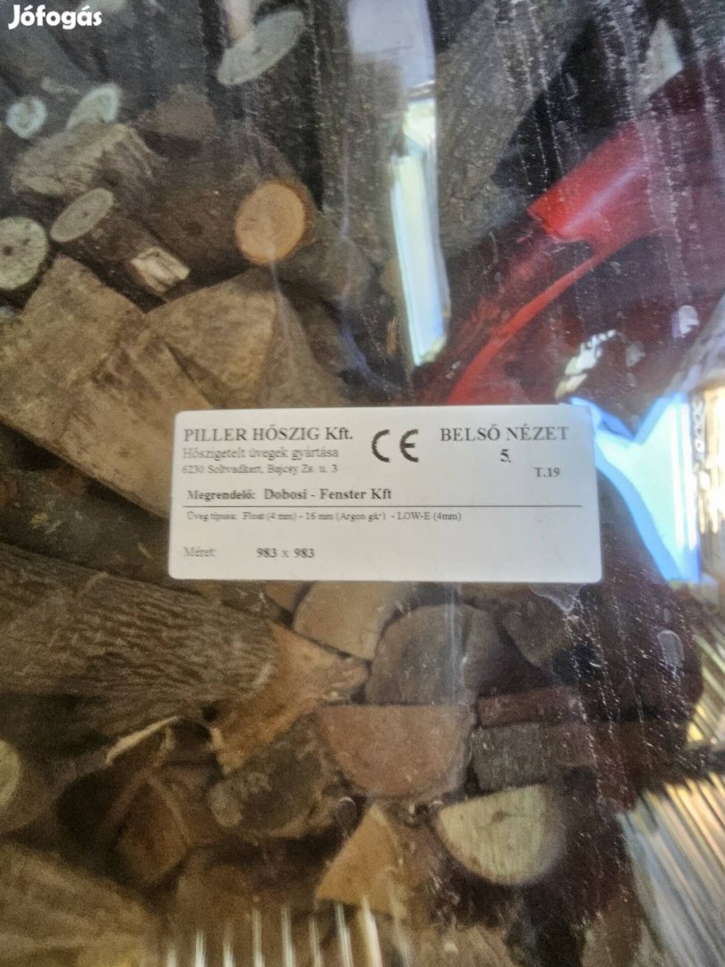 120x120 Műanyag ablak balos bukó nyíló Új 1 db