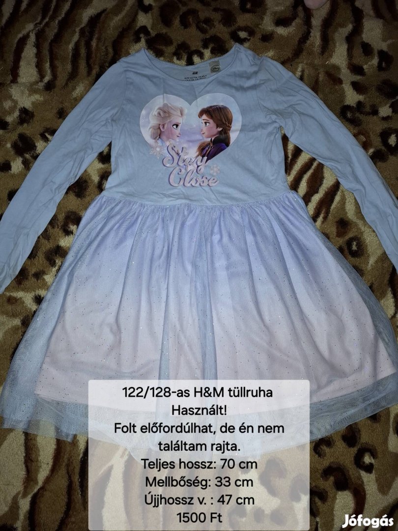 122/128 as H&M tüllruha 