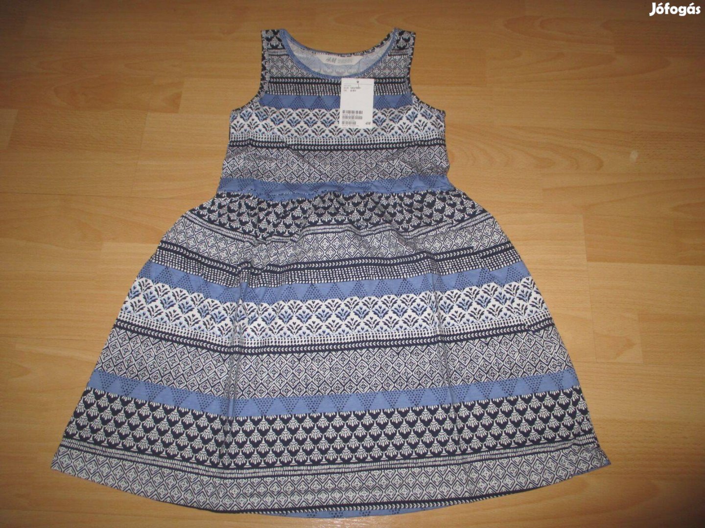122-128 új címkés lányka nyári ruha H&M 1200 Ft