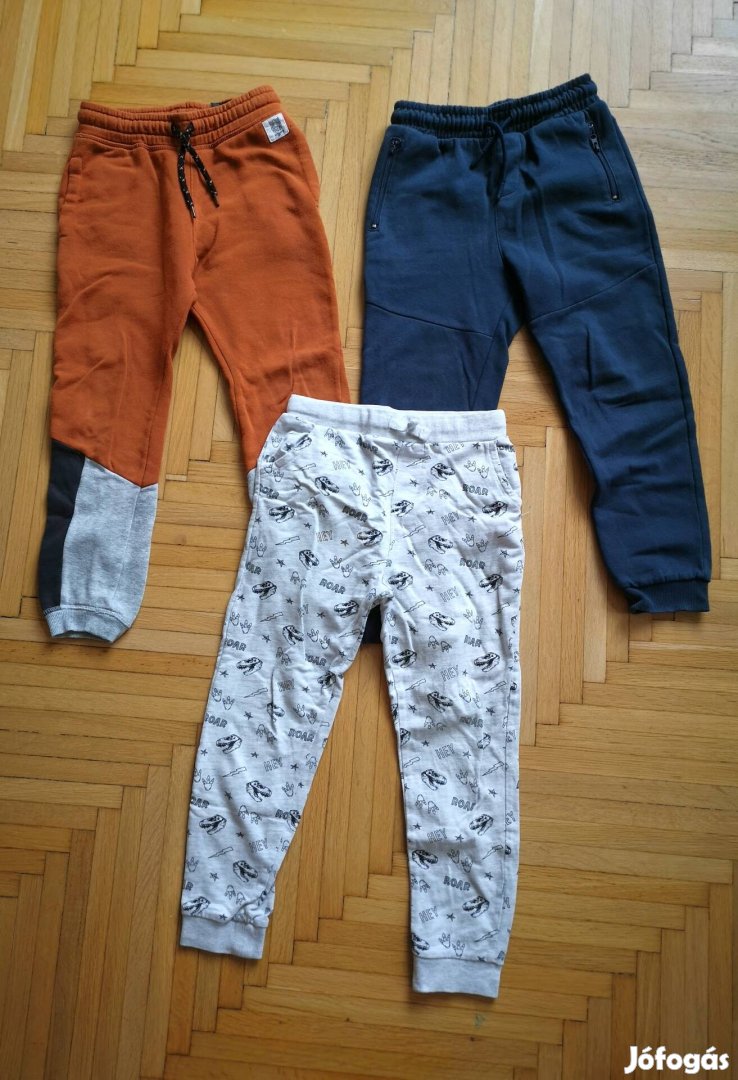 122, H&M, fiú ruhacsomag egyben, nadrág, melegítő, pamut 