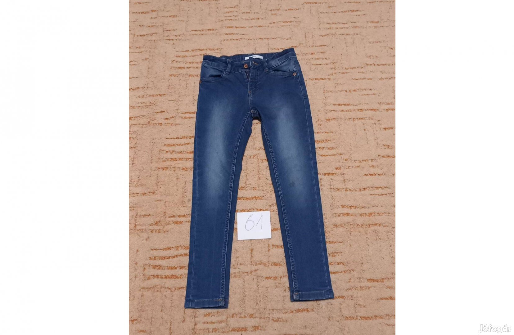 122 -es lányos kék farmer nadrág M&S